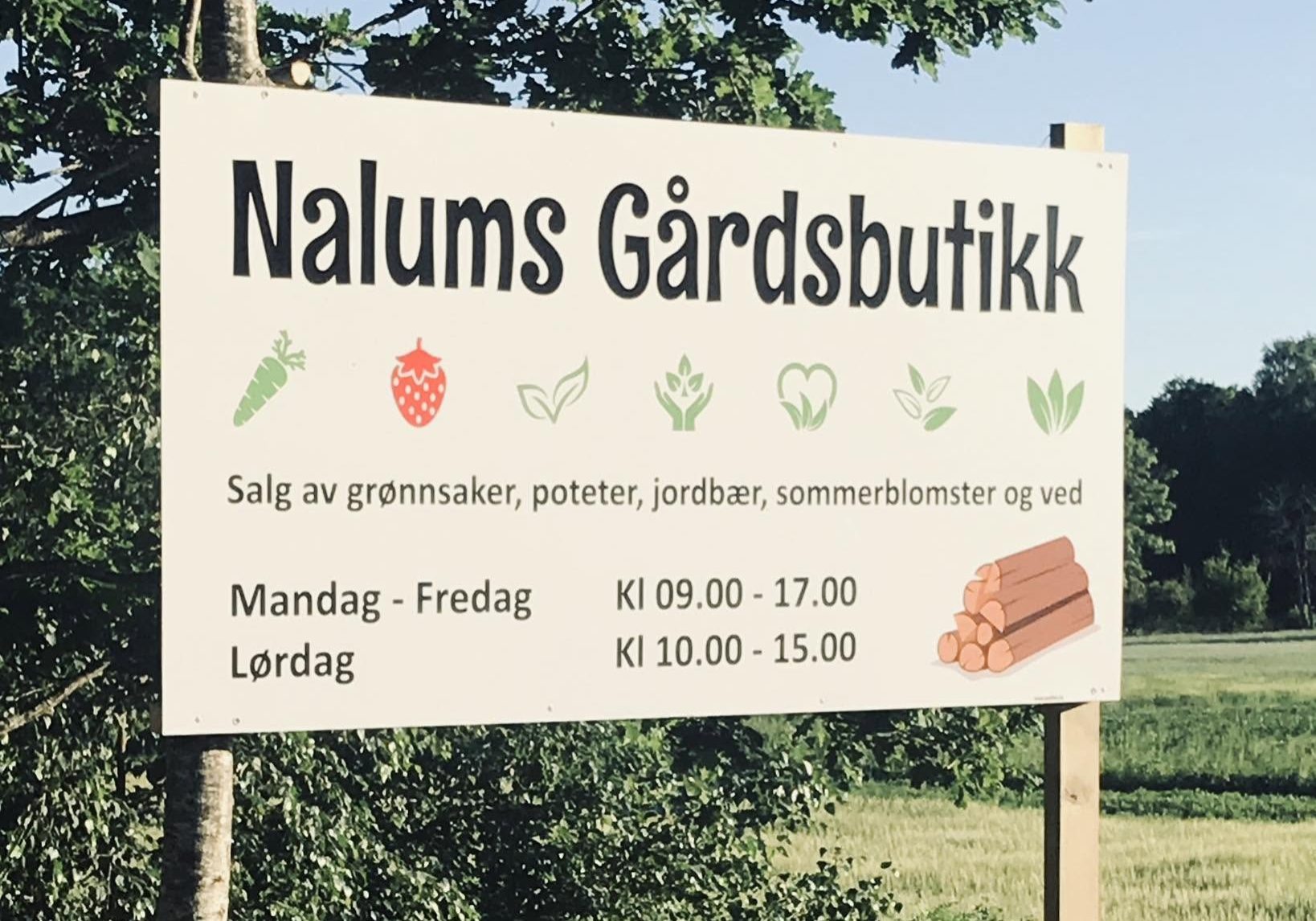 Nalums Gårdsbutikk er med på gårdsbutikkdagen den 17.oktober i Vestfold